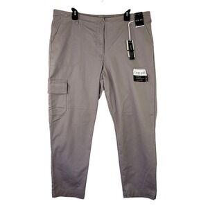 Dash Gray Cargo Pants Elastic Waist Comfort Casual‎ Trousers XL Gorpcore Hiking